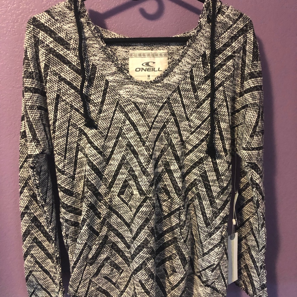 O’Neill jacket black and white NWT remi